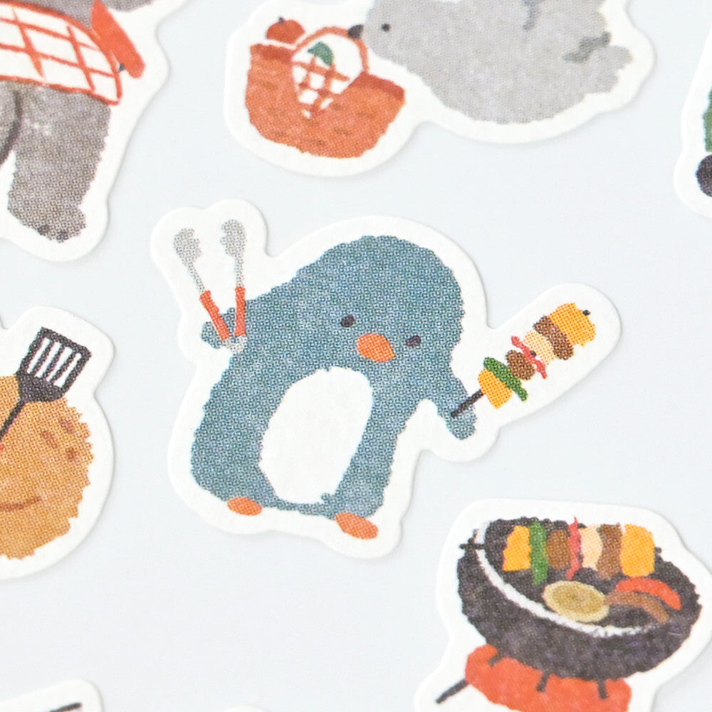 pegatinas japonesas de buena calidad, estilo aesthetic y kawaii con brillo, papeleria bonita