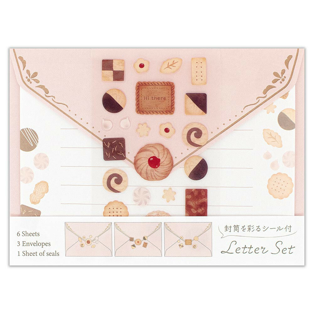 set para escribir cartas de papelería japonesa, con diseño aesthetic y kawaii 