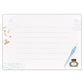 set para escribir cartas de papelería japonesa, con diseño aesthetic y kawaii 