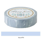 washi tapes de japón lisos y de colores suaves, ideales para decorar libretas, bullet journal o cartas de penpal