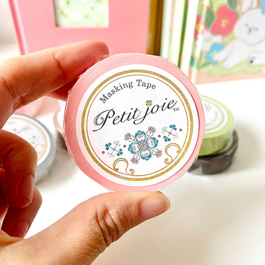 washi tapes de japón lisos y de colores suaves, ideales para decorar libretas, bullet journal o cartas de penpal