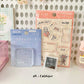 set de sellos de silicona y tinta de papelería japonesa de calidad kawaii