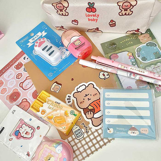 papelería estilo kawaii de buena calidad barata