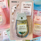 pegamento en cinta adhesiva con formas de animales kawaii