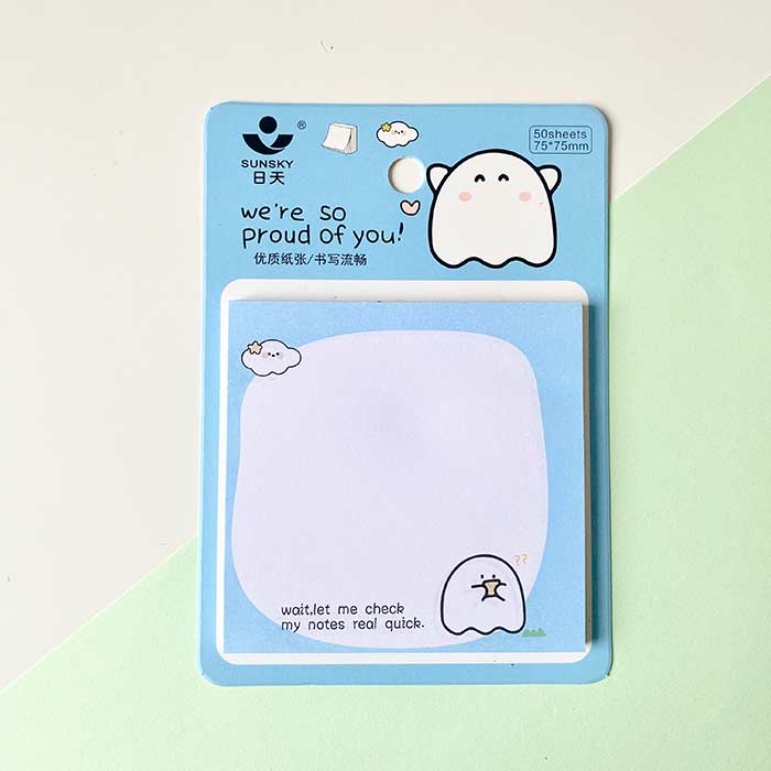 notas adhesivas para estudiantes o oficina con diseños kawaii