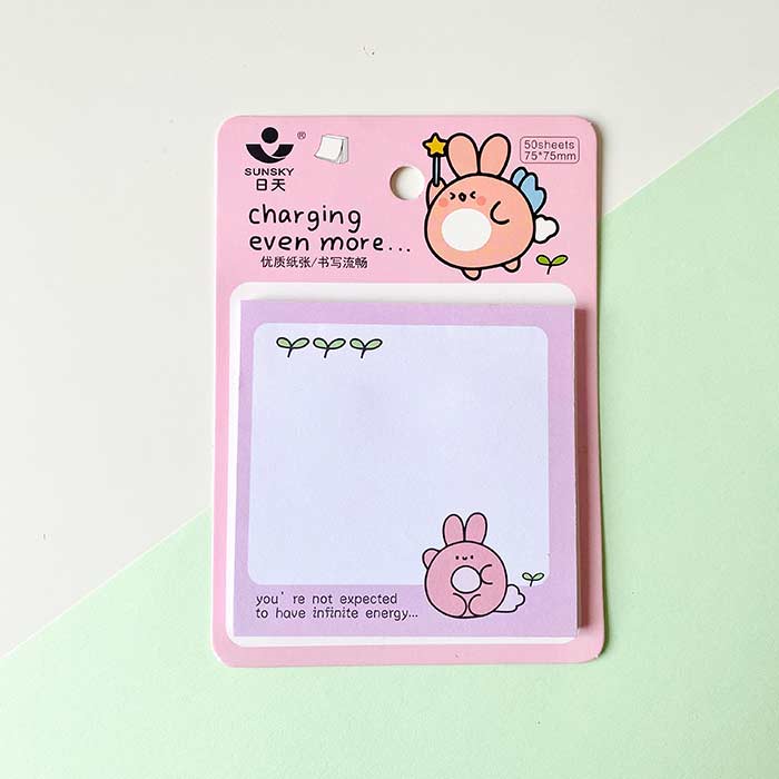 notas adhesivas para estudiantes o oficina con diseños kawaii