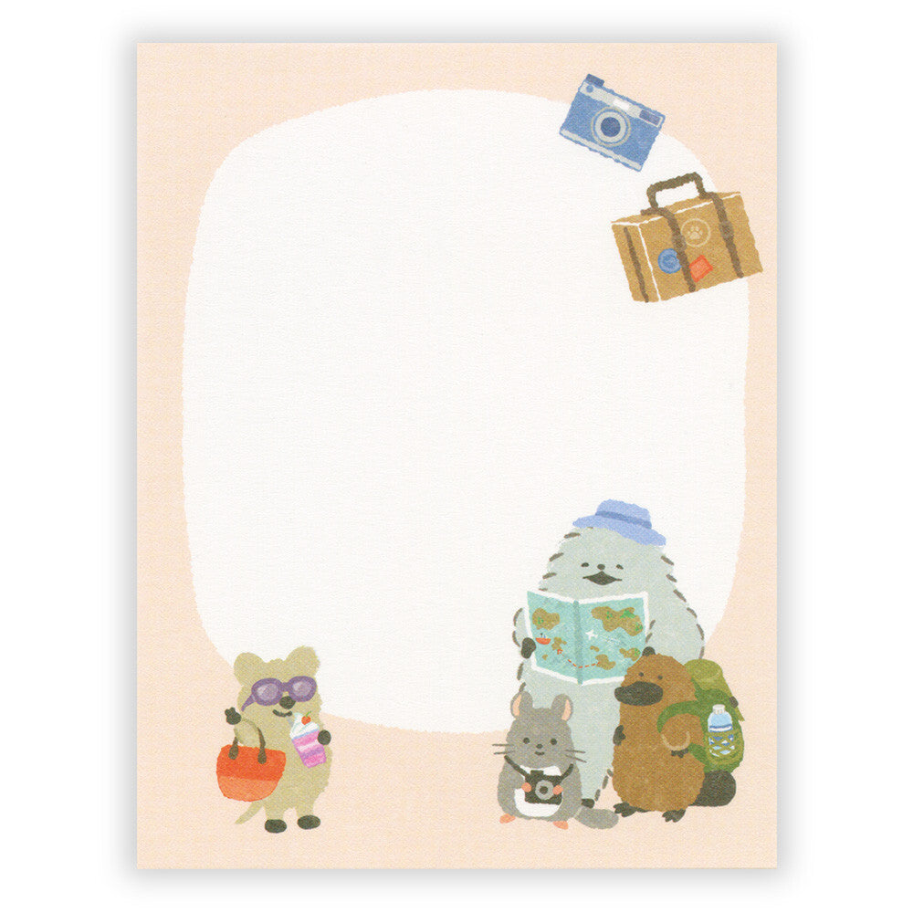 bloc de notas para decorar con diseño aesthetic y kawaii, de papeleria japonesa bonita 