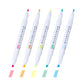 rotuladores subrayadores mildliner japoneses en tonos fluorescentes para bullet journal